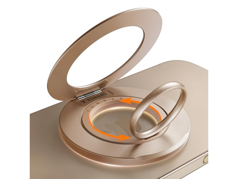 Dobbelt ring pasform til magsafe telefongreb ring indehaver