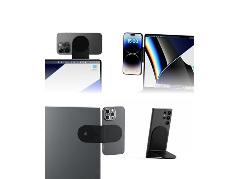 Magnetisk monteringstelefonholder står for computere og tabletter