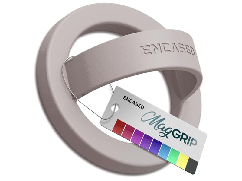 Magnetisk telefongreb Holder tynd silikone finger loop ring