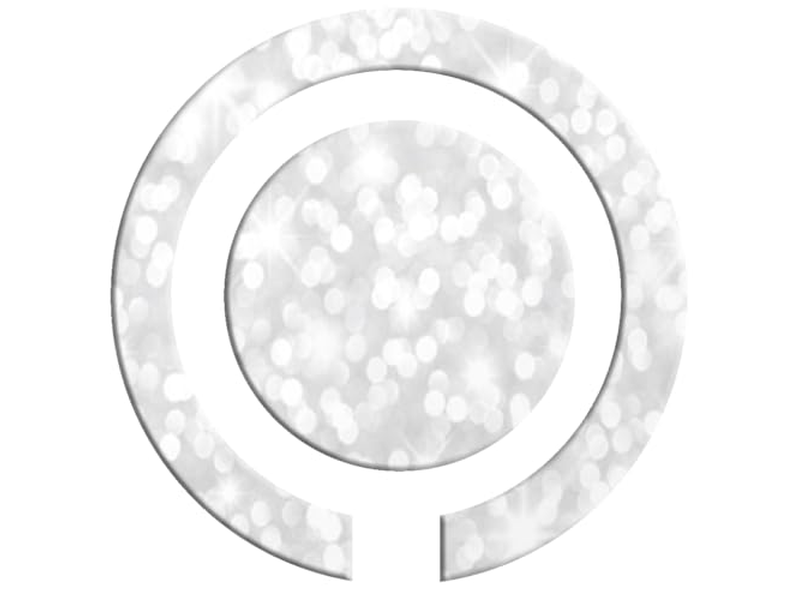 Magnetisk telefongreb indehaver med silikone fingersløjfe ring