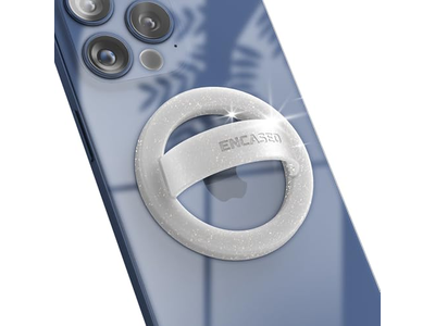 Magnetisk telefongreb indehaver med silikone fingersløjfe ring