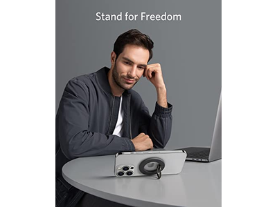 Magnetisk telefongreb med justerbar kickstand til iPhone -serien