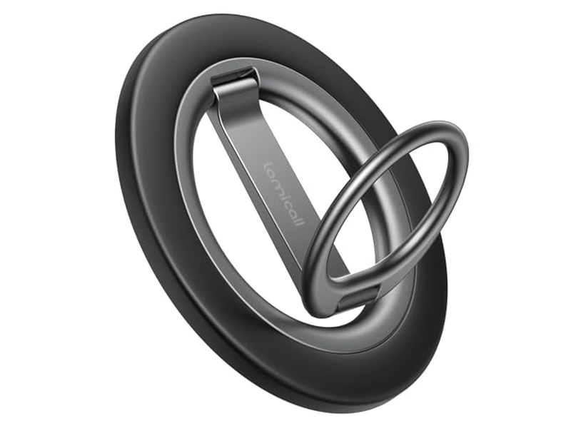 Magnetisk telefon ringgreb står for magsafe