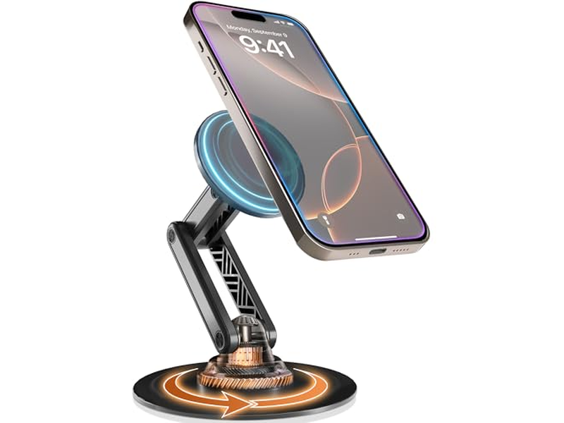 Magnetisk telefonstativ til skrivebord MAG360 Justerbar MagSafe Stand