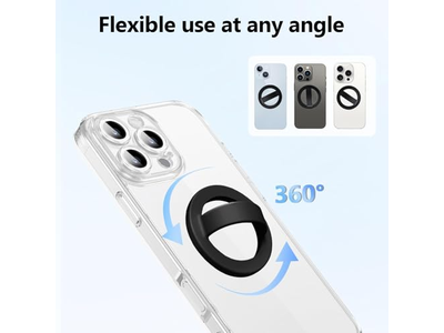 Magnetisk silikone ring greb telefon indehaver