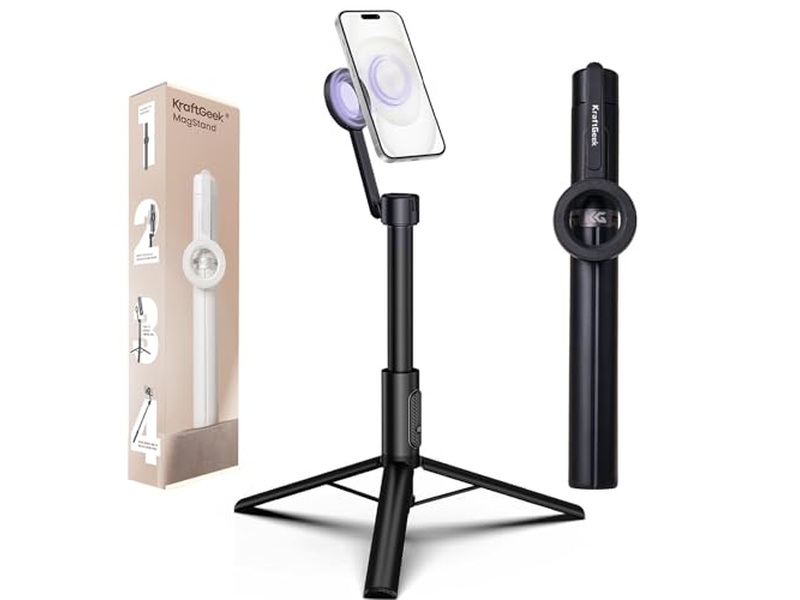 Magnetisk stativ til iPhone, 64 Selfie Stick til iPhone MagSafe