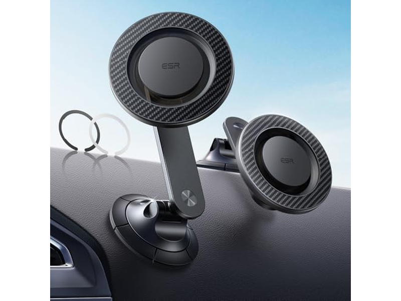 MagSafe Car Mount Opgraderet Dashboard Magnetic Phone Holder