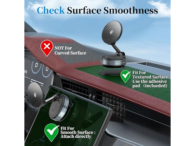 Magsafe bilmontering med trådløs oplader