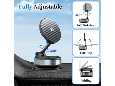 Magsafe bilmontering med trådløs oplader