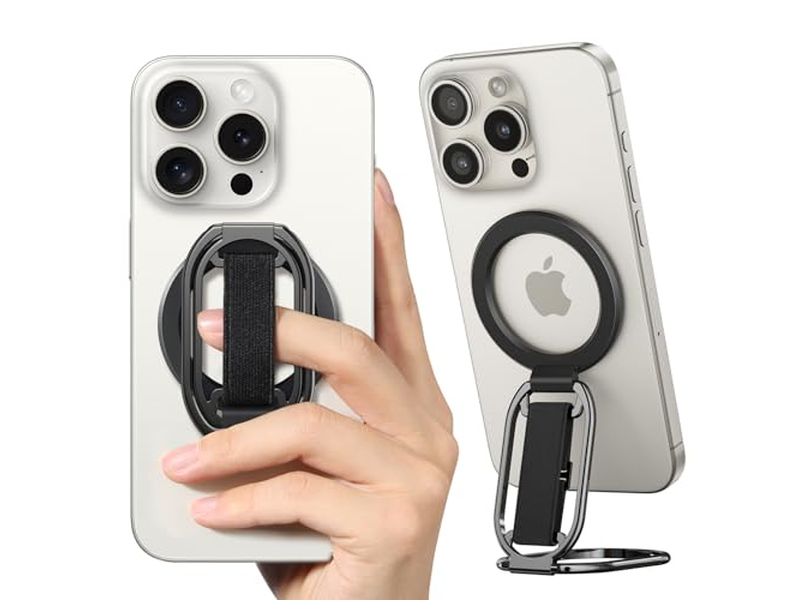 Magsafe telefongreb og kickstand med fingersløjfe 4-i-1 holder