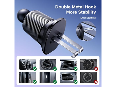 Telefonmontering til MagSafe Air Vent bilmontering