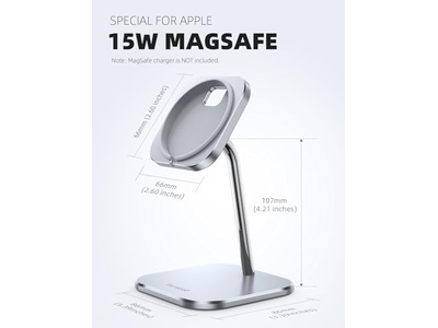 Telefonstativ til Apple 15W MagSafe oplader