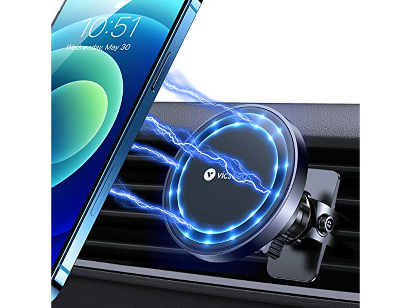 360 Justerbar magnetisk biltelefonholder Mount