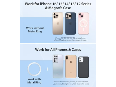 360 Justerbar magnetisk biltelefonholder Mount