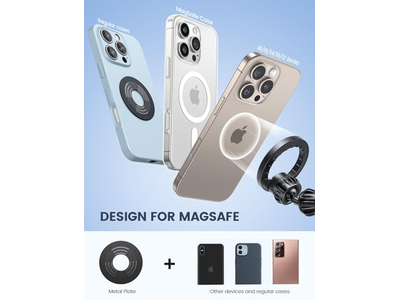 Bil dashboard udluftning Biltelefonindehaver passer til MagSafe Phone Case