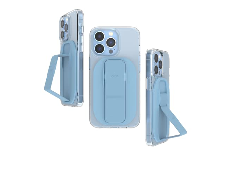 Kompakt mobile mobiltelefongreb indehaver med magnetisk kickstand lys b