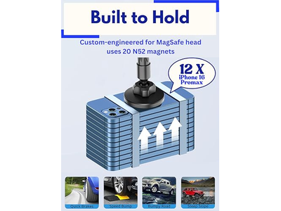 Cup Holder Telefonmonteret magnetisk