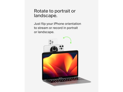 iPhone MagSafe kamera Mount til MacBook, iPhone Continuity Camera Mount