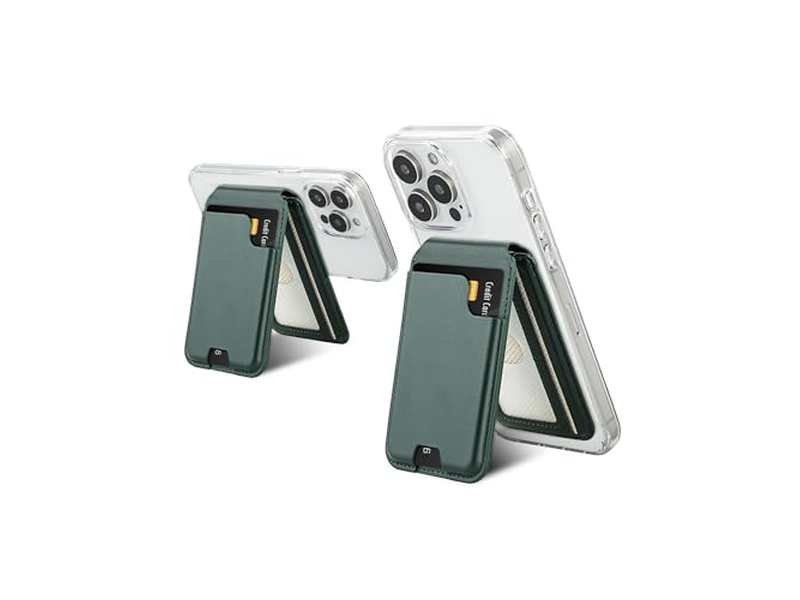 Magnetisk kortholder tegnebog med justerbar stativ for iPhone holder 5