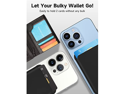 Magnetisk kort tegnebogholder med magsafe