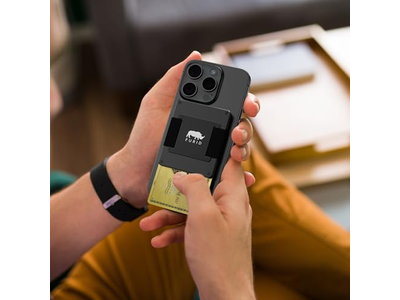 Magnetisk kortvurdering med kontantrem til iPhone-serien minimalistisk des