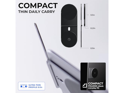 Magnetisk monteringstelefonholder står for computere og tabletter