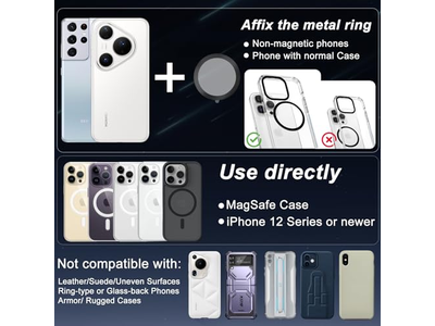 Magnetisk telefonopladningsholder til bil