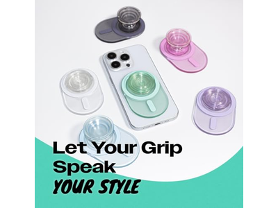 Magnetisk telefongreb - MagSafe kompatible gennemskinnelige slanke letvweig