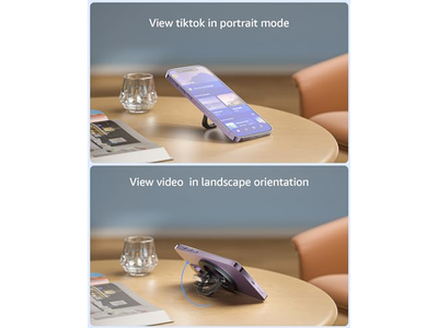 Magnetisk telefongreb og ringholder kompatibel med MagSafe Accessorie