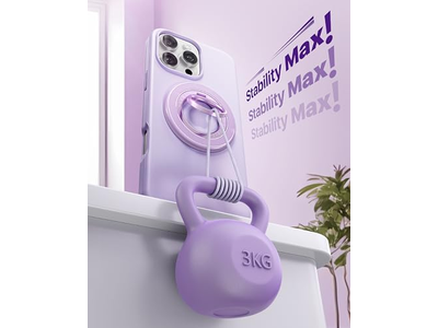 Magnetisk telefongreb til magsafe med roterbar tosidet magnetholder