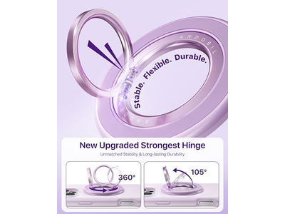 Magnetisk telefongreb til magsafe med roterbar tosidet magnetholder