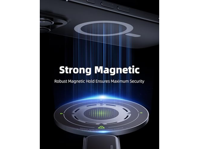 Magnetisk telefongreb står med fingerringholder og fidget -design