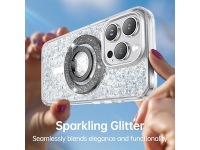 Magnetisk telefongreb med roterbar kickstand og aftageligt tilbehør