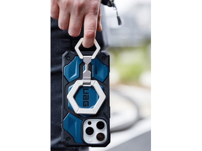 Magnetisk telefonringstativ med aftageligt fingergreb og 360 rotation