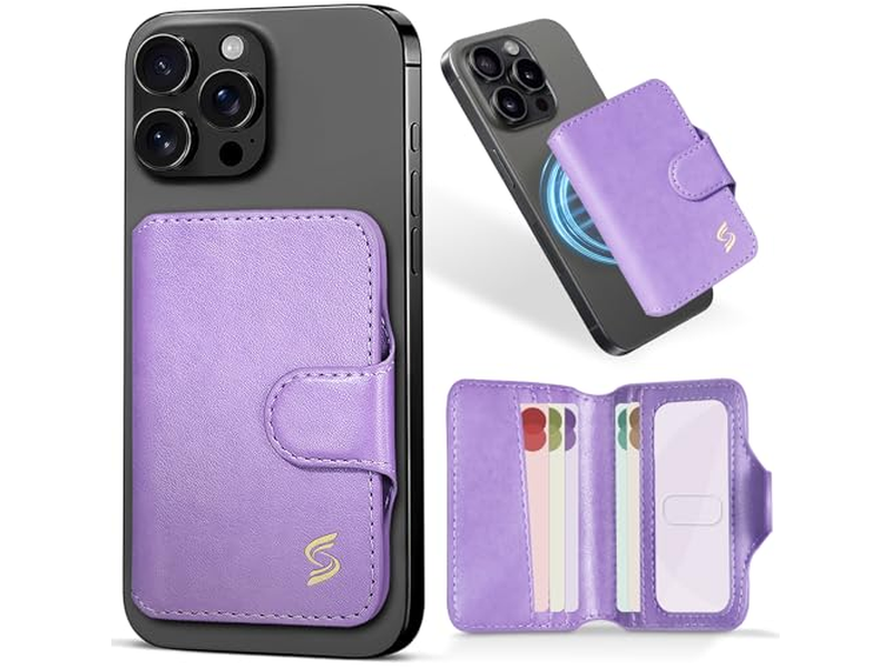 Magnetisk telefon tegnebogskortholder med RFID blokerer 5 slots til 7 CA