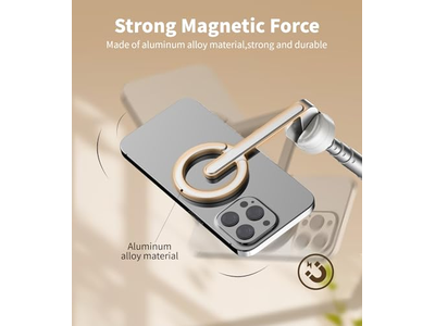 Magnetisk selfie stick stativ med aluminium stærk magnetisk indehaver