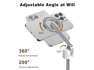 Magnetisk selfie stick stativ med aluminium stærk magnetisk indehaver