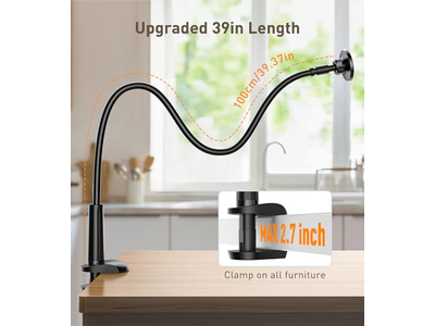 Magnetisk stativ bordplade 360 Rotation Justerbar