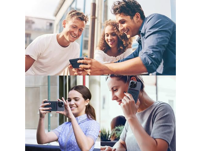 Magnetisk tegnebog til iPhone - Letvægtskortholder og står