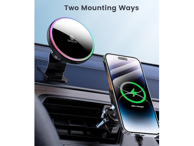 MagSafe Car Mount Charger 15W Trådløs biloplader