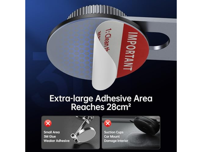 Magsafe bilmontering til universal instrumentbræt