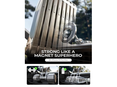 MagSafe Car Mount Ultra Magnetic Phone Holder til bilens instrumentbræt