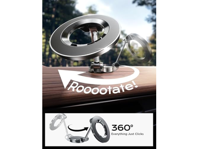 MagSafe Car Mount Ultra Magnetic Phone Holder til bilens instrumentbræt