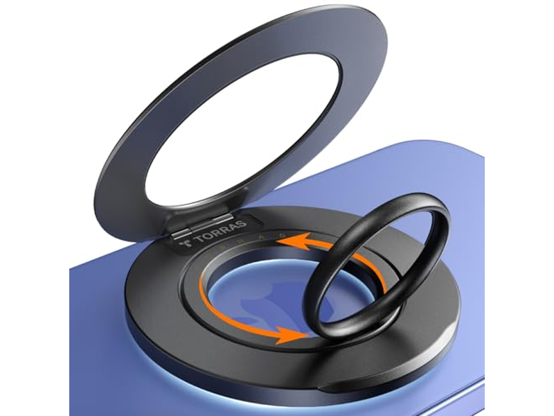 Magsafe telefongreb ringholder med kickstand kompatibel med iPhone