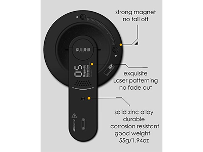 MagSafe Stand Grip - Fjernelig 360 -graders justerbar telefon Kickstand - Sort