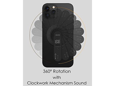 MagSafe Stand Grip - Fjernelig 360 -graders justerbar telefon Kickstand - Sort