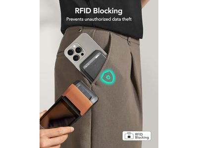 Magsafe tegnebog 5 kortholder RFID blokerende slank justerbar stativ