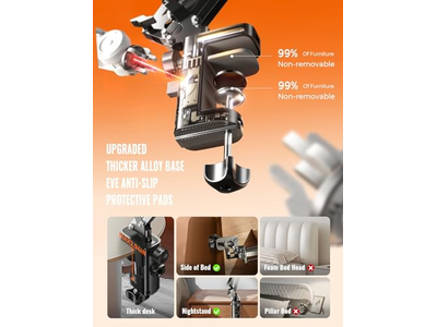 Telefonholder til Bed MagSafe telefonstativ