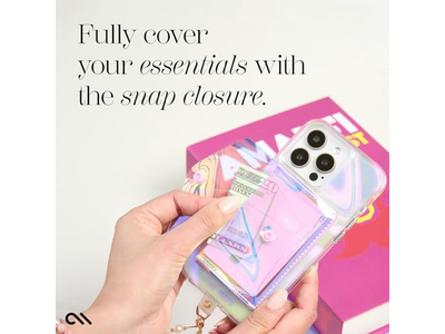 Slim Magnetic Wallet -Card Holder til iPhone - holder op til 5 kort