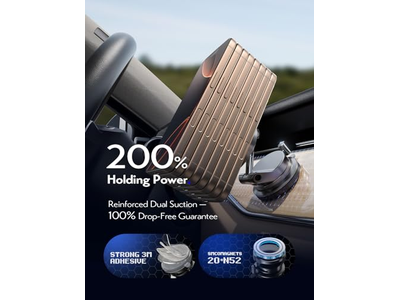 Suge Cup Phone Mount 15W Magsafe Car Mount Charger